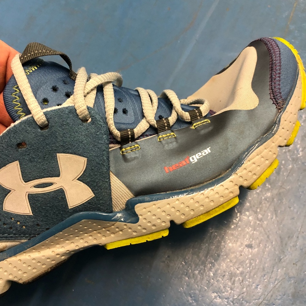 Under Armour running.  Size 9.5
